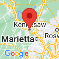 Map of Kennesaw GA US
